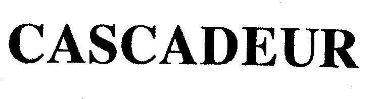 Mẫu nhãn hiệu CASCADEUR