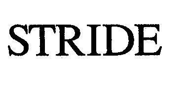 Mẫu nhãn hiệu STRIDE