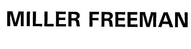 Mẫu nhãn hiệu MILLER FREEMAN