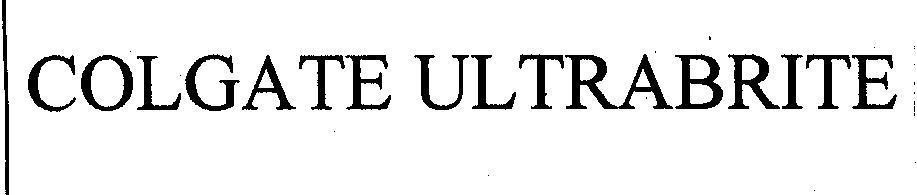 Mẫu nhãn hiệu COLGATE ULTRABRITE