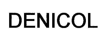 Mẫu nhãn hiệu DENICOL