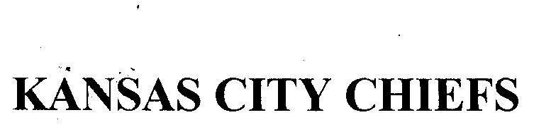 Mẫu nhãn hiệu KANSAS CITY CHIEFS