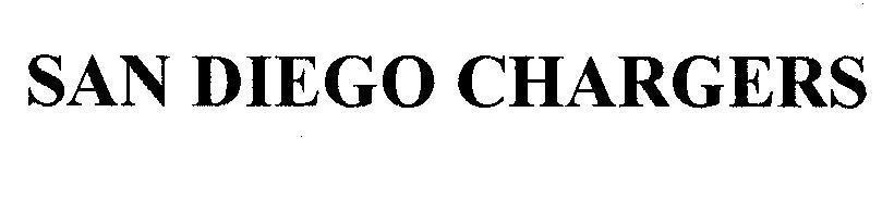 Mẫu nhãn hiệu SAN DIEGO CHARGERS