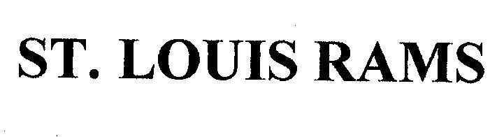 Mẫu nhãn hiệu ST.LOUIS RAMS