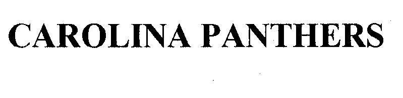 Mẫu nhãn hiệu CAROLINA PANTHERS
