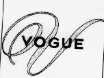 Mẫu nhãn hiệu VOGUE V