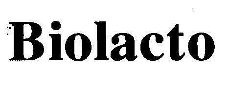 Mẫu nhãn hiệu Biolacto