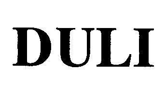 Mẫu nhãn hiệu DULI