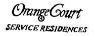 Mẫu nhãn hiệu ORANGECOURT SERVICE RESIDENCES