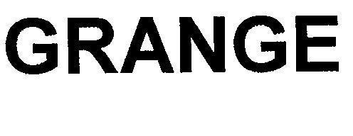 Mẫu nhãn hiệu GRANGE