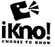 Mẫu nhãn hiệu IKNO! CHOOSE TO KNOW
