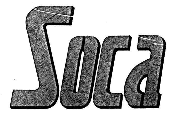 Mẫu nhãn hiệu SOCA