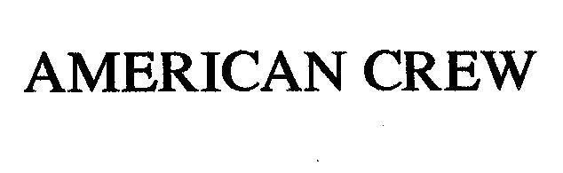 Mẫu nhãn hiệu AMERICAN CREW