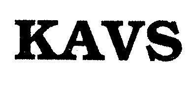 Mẫu nhãn hiệu KAVS
