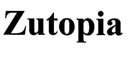 Mẫu nhãn hiệu Zutopia
