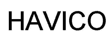 Mẫu nhãn hiệu HAVICO
