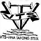 Mẫu nhãn hiệu VTS V T VINA TAFONG STEEL