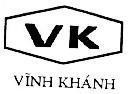 Mẫu nhãn hiệu VK Vĩnh Khánh