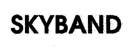 Mẫu nhãn hiệu SKYBAND