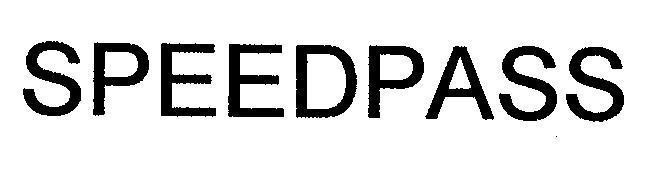 Mẫu nhãn hiệu SPEEDPASS