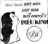 Mẫu nhãn hiệu NHà THUốC ĐứC HOà Bổ HUYếT ĐIềU KINH DH
