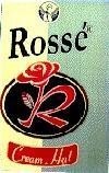 Mẫu nhãn hiệu ROSSE CREAM HAT