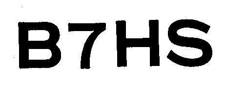 Mẫu nhãn hiệu B7HS