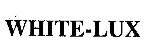 Mẫu nhãn hiệu WHITE-LUX