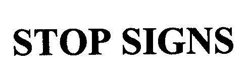 Mẫu nhãn hiệu STOP SIGNS