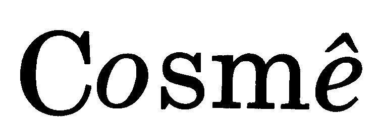 Mẫu nhãn hiệu Cosmê