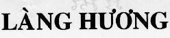 Mẫu nhãn hiệu Làng Hương