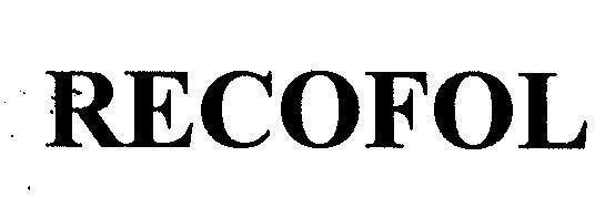Mẫu nhãn hiệu RECOFOL