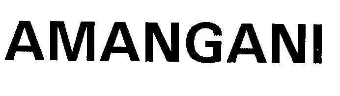 Mẫu nhãn hiệu AMANGANI