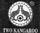 Mẫu nhãn hiệu TWO KANGAROO