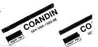 Mẫu nhãn hiệu COANDIN XNDP 780 COAPHAR