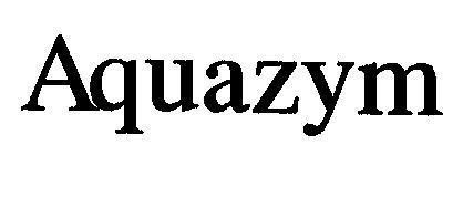 Mẫu nhãn hiệu Aquazym