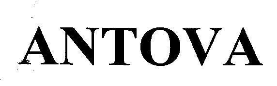 Mẫu nhãn hiệu ANTOVA
