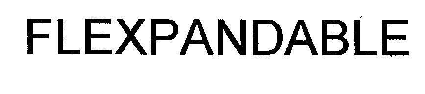 Mẫu nhãn hiệu FLEXPANDABLE