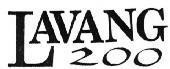 Mẫu nhãn hiệu LAVANG 200