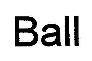 Mẫu nhãn hiệu Ball