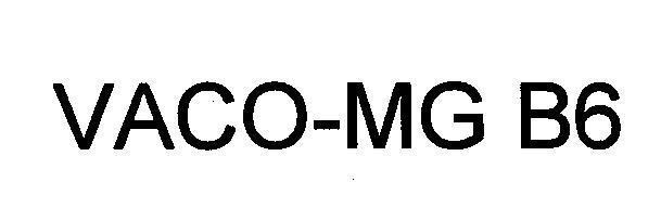 Mẫu nhãn hiệu VACO-MG B6