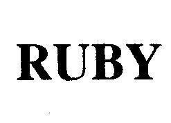 Mẫu nhãn hiệu RUBY
