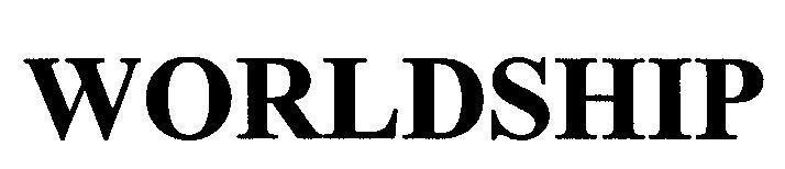 Mẫu nhãn hiệu WORLDSHIP
