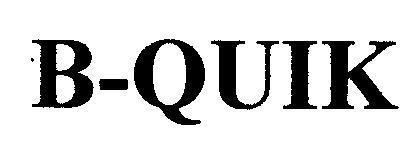 Mẫu nhãn hiệu B-QUIK