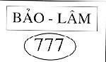 Mẫu nhãn hiệu Bảo-Lâm 777