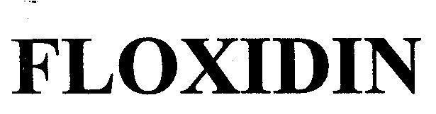Mẫu nhãn hiệu FLOXIDIN