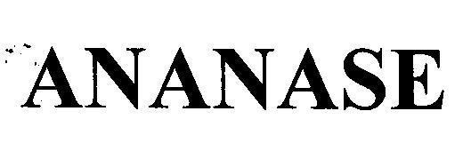 Mẫu nhãn hiệu ANANASE