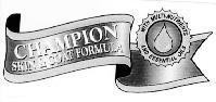Mẫu nhãn hiệu CHAMPION SKIN & COAT FORMULA