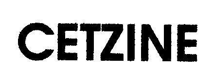 Mẫu nhãn hiệu CETZINE