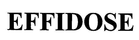 Mẫu nhãn hiệu EFFIDOSE